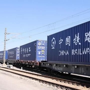 Linha de estrada de ferro de envio do trem de China ao frete internacional expresso da rota FCL de Europa ou de trilho de LCL