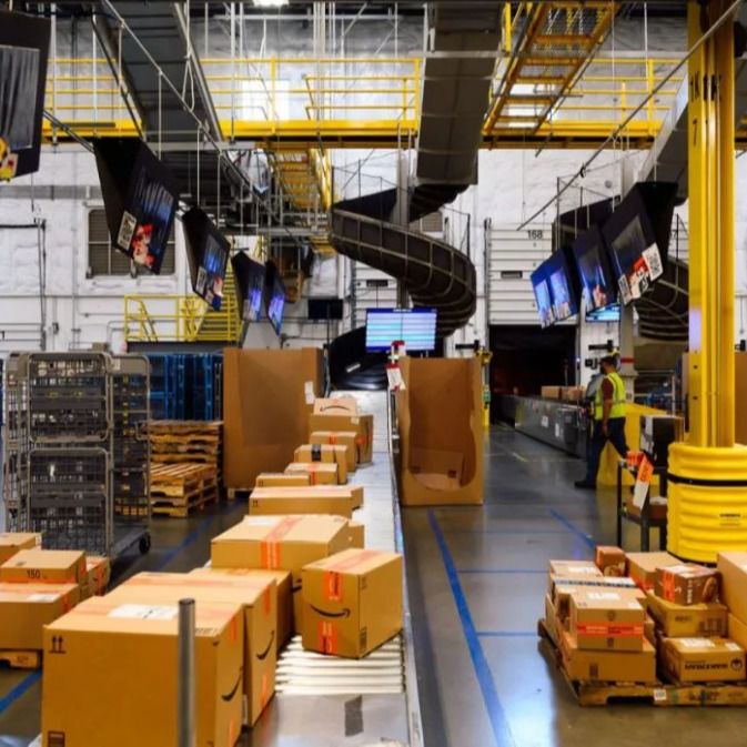 China Yiwu para EUA E-Commerce Transporte doméstico Amazon FBA Dropshipping Processo de negócios