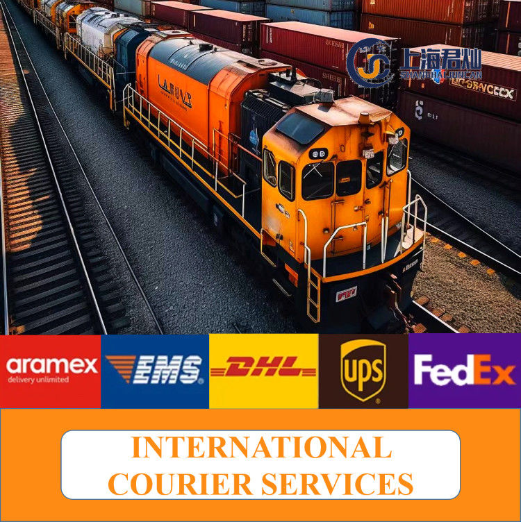 China para Bahrein Rússia Cazaquistão Trem de mercadorias baratas porta a porta transporte