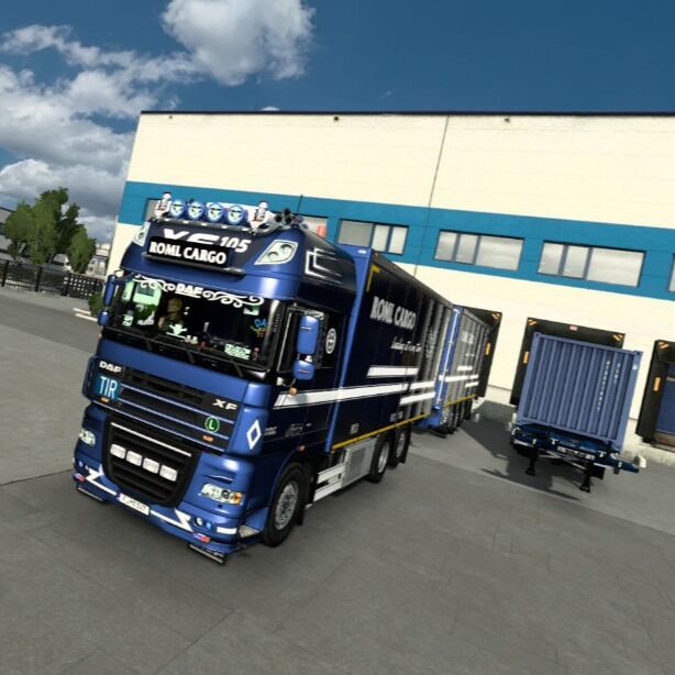 DDP Transporte de caminhão da China para a Espanha Imposto para a porta Container de caminhão Global Drop Shipping